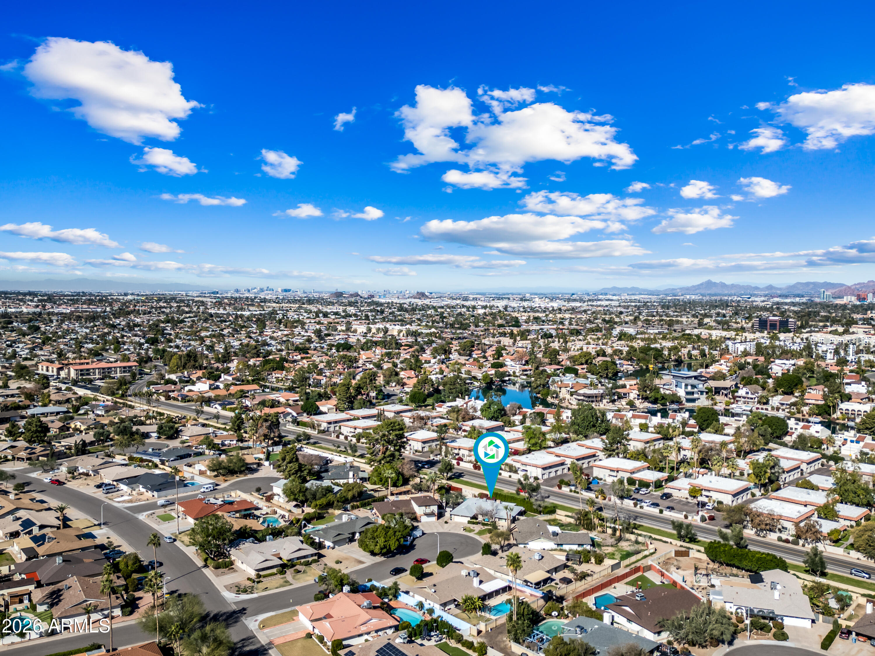 5802 South Stanley Place Tempe, AZ 85283 - Photo 49 of 50 an aerial view of a city