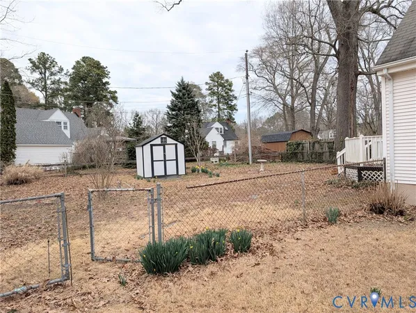 a house with trees in front of it