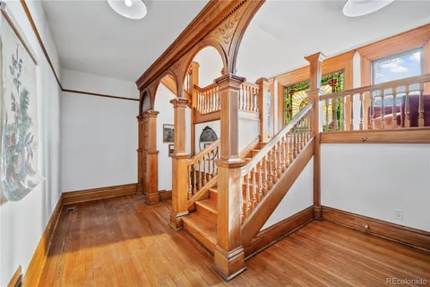 a view of an entryway