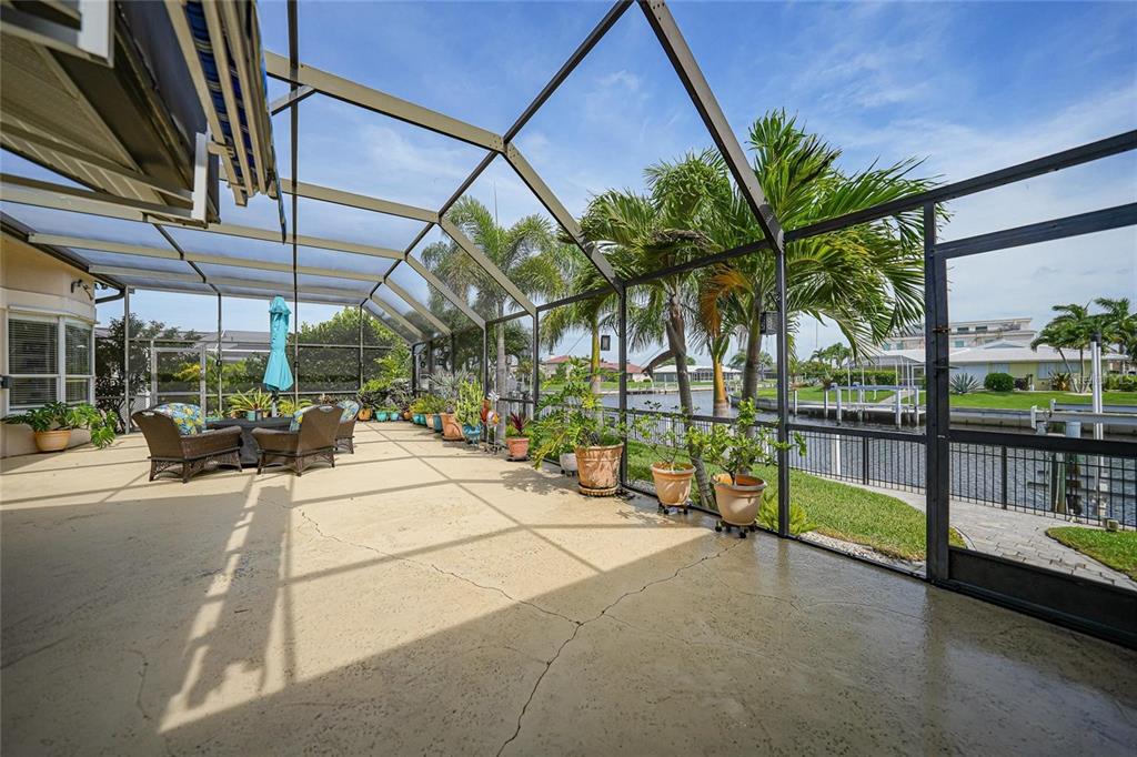 822 Vía Formia Punta Gorda, FL 33950 - Photo 24 of 33 a view of outdoor space with seating area