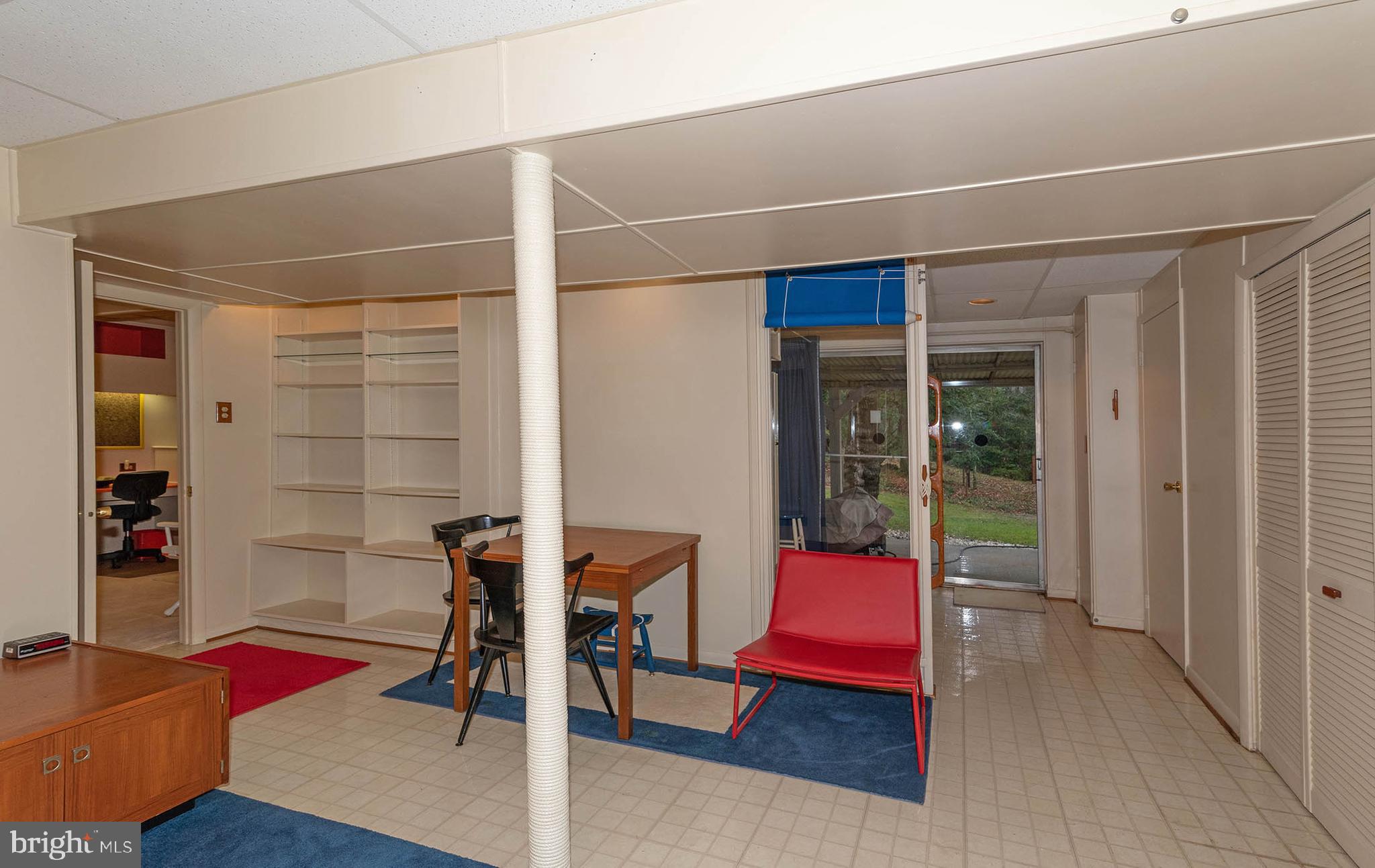 403 Merryman Road Annapolis, MD 21401 - Photo 33 of 53 Basement Sliding Glass Door to Under Deck