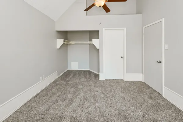 a view of empty room