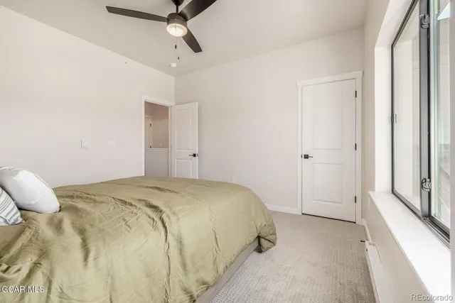 a view of an ocean and beach