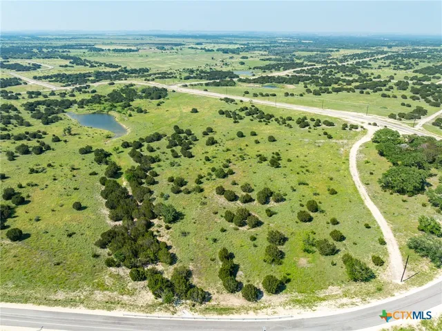 a view of a green field