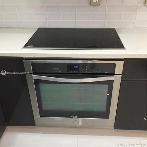 a close view of stove