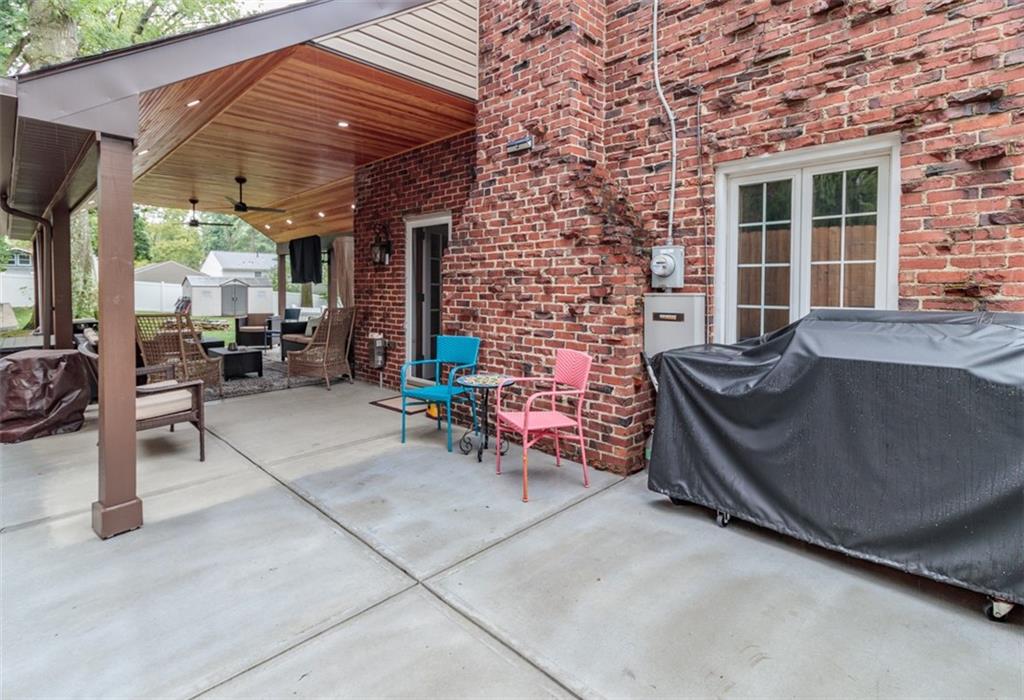 3239 Comanche Road Pittsburgh, PA 15241 - Photo 7 of 25 a view of a patio with table and chairs and potted plants