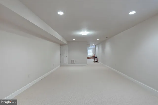 a view of empty room