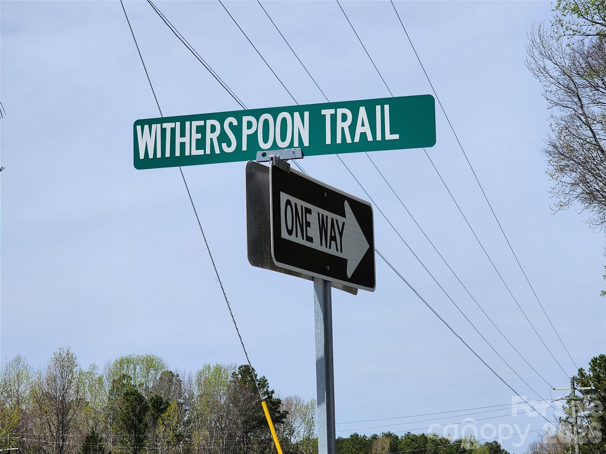 6327 Witherspoon Drive Lancaster, SC 29720 - Photo 39 of 41 a street sign that is on a pole