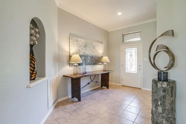 a room with furniture and window