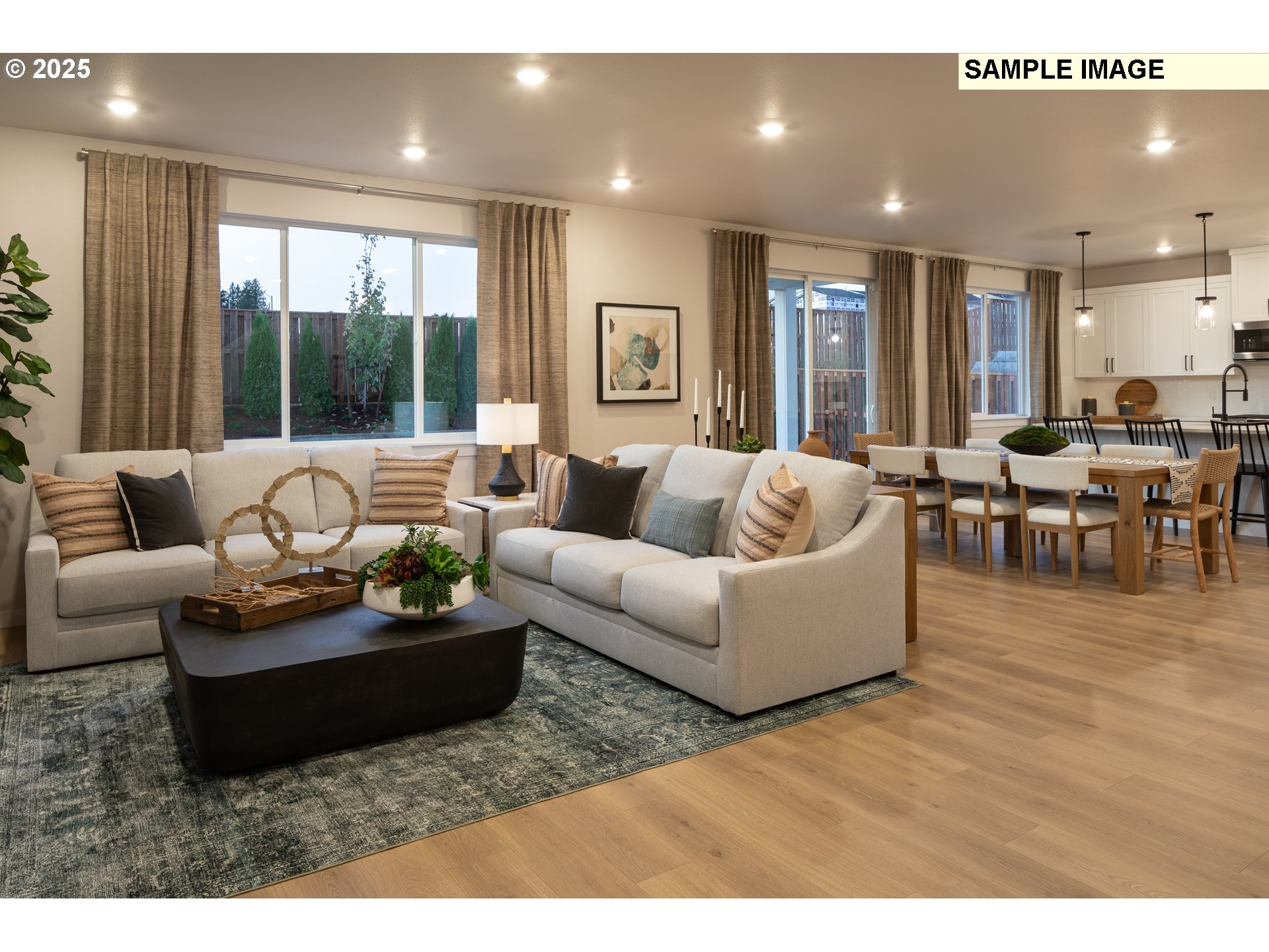 3799 Southwest 37th Street Gresham, OR 97080 - Photo 8 of 14 a living room with furniture and a large window
