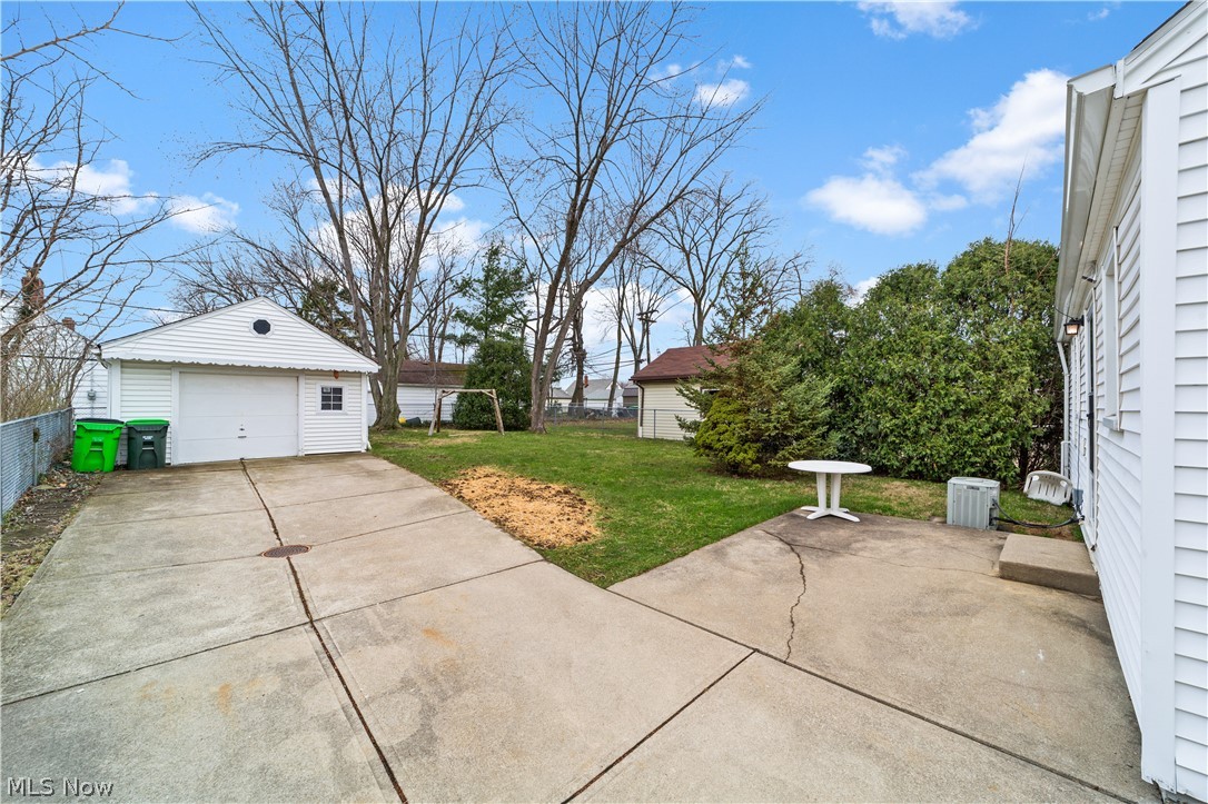 966 Worden Road Wickliffe, OH 44092 - Photo 25 of 25 Patio with one car detached garage