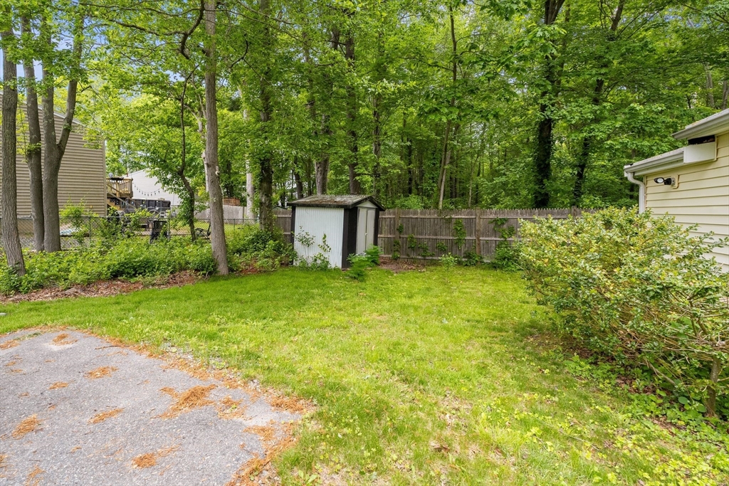 47 South Shore Road Holbrook, MA 02343 - Photo 30 of 30 a view of a backyard with large trees