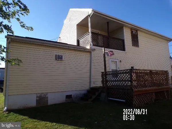a view of a house with a door