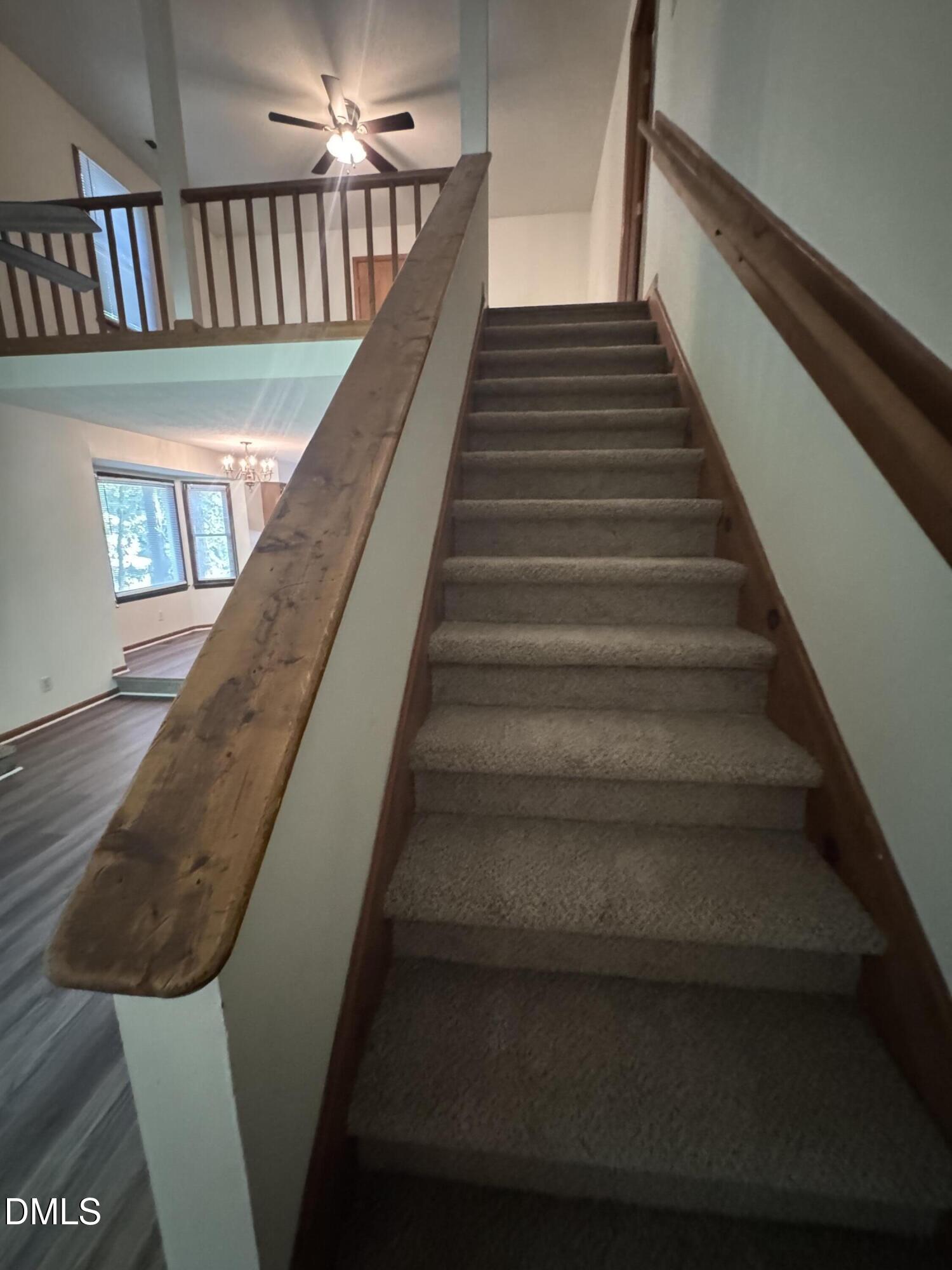 5112 Vann Street, Unit A Raleigh, NC 27606 - Photo 15 of 20 Stairway.a