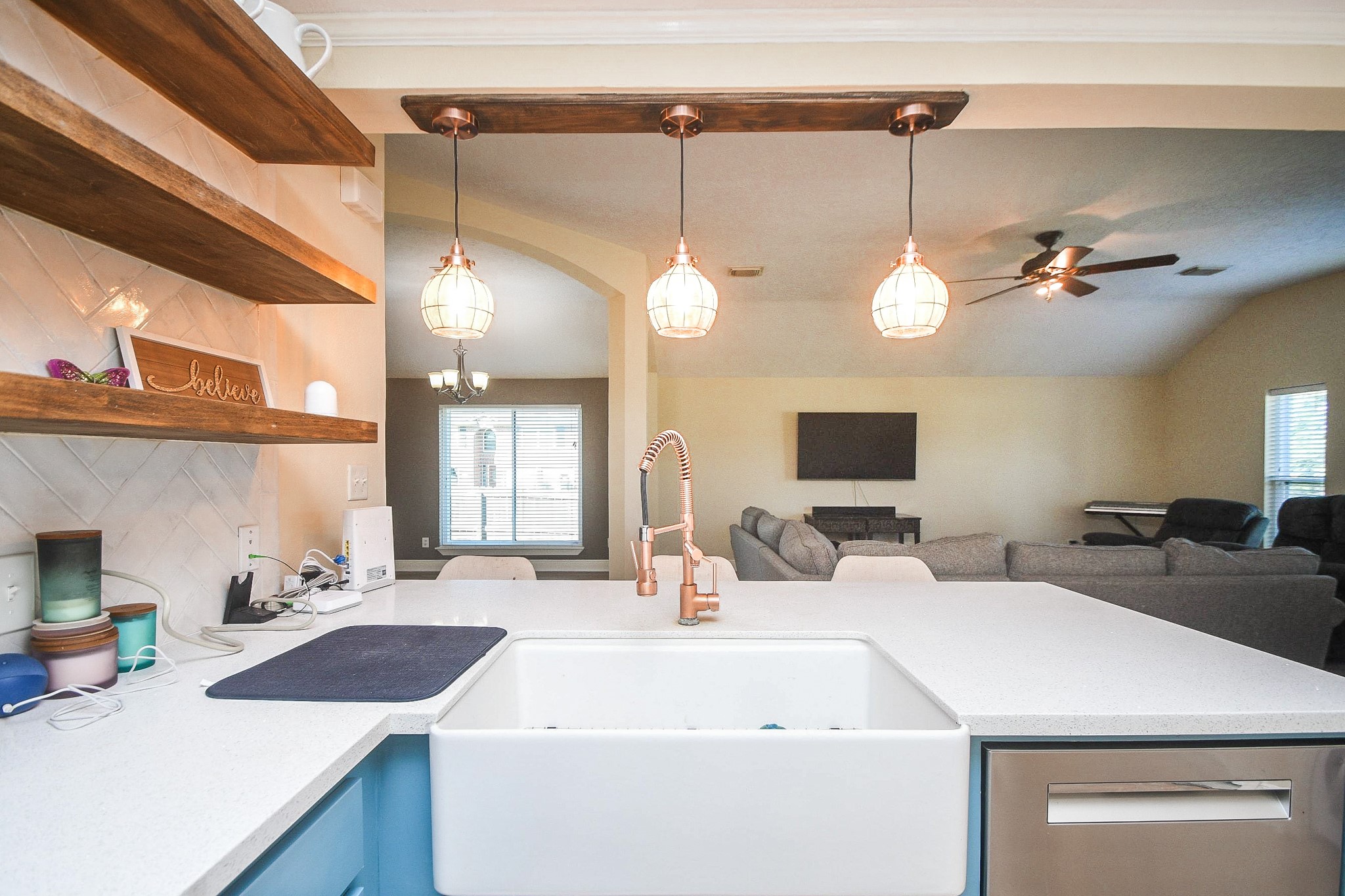 10823 Windswept Montgomery, TX 77356 - Photo 11 of 32 a bathroom with a sink and a mirror