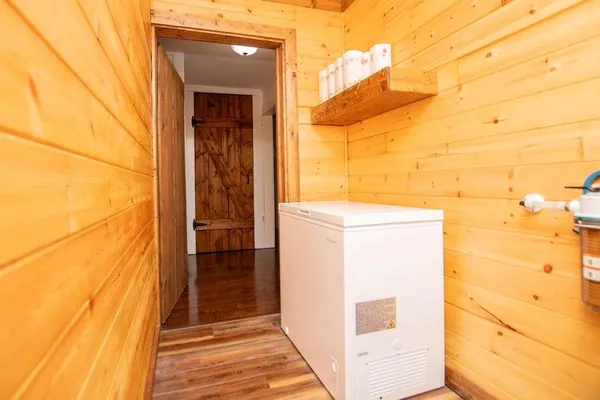 a view of a bathroom