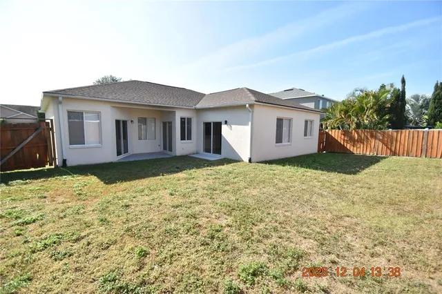 a house view with a outdoor space