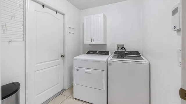 a room with storage and utility