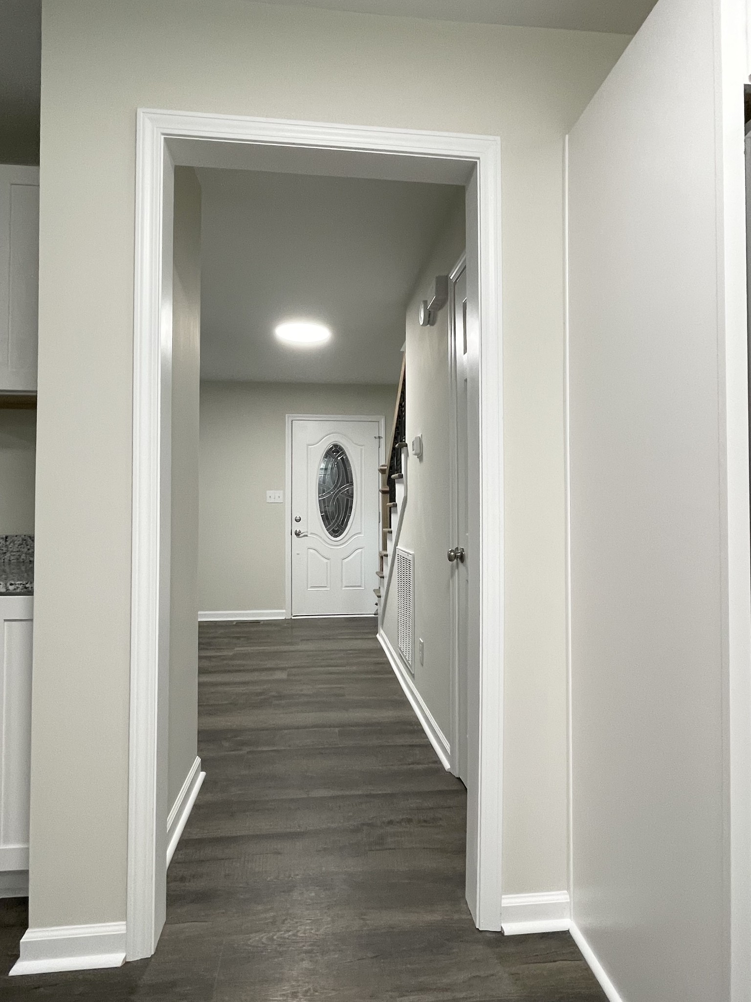 3060 Lylewood Road Woodlawn, TN 37191 - Photo 14 of 56 a view of a hallway with wooden floor