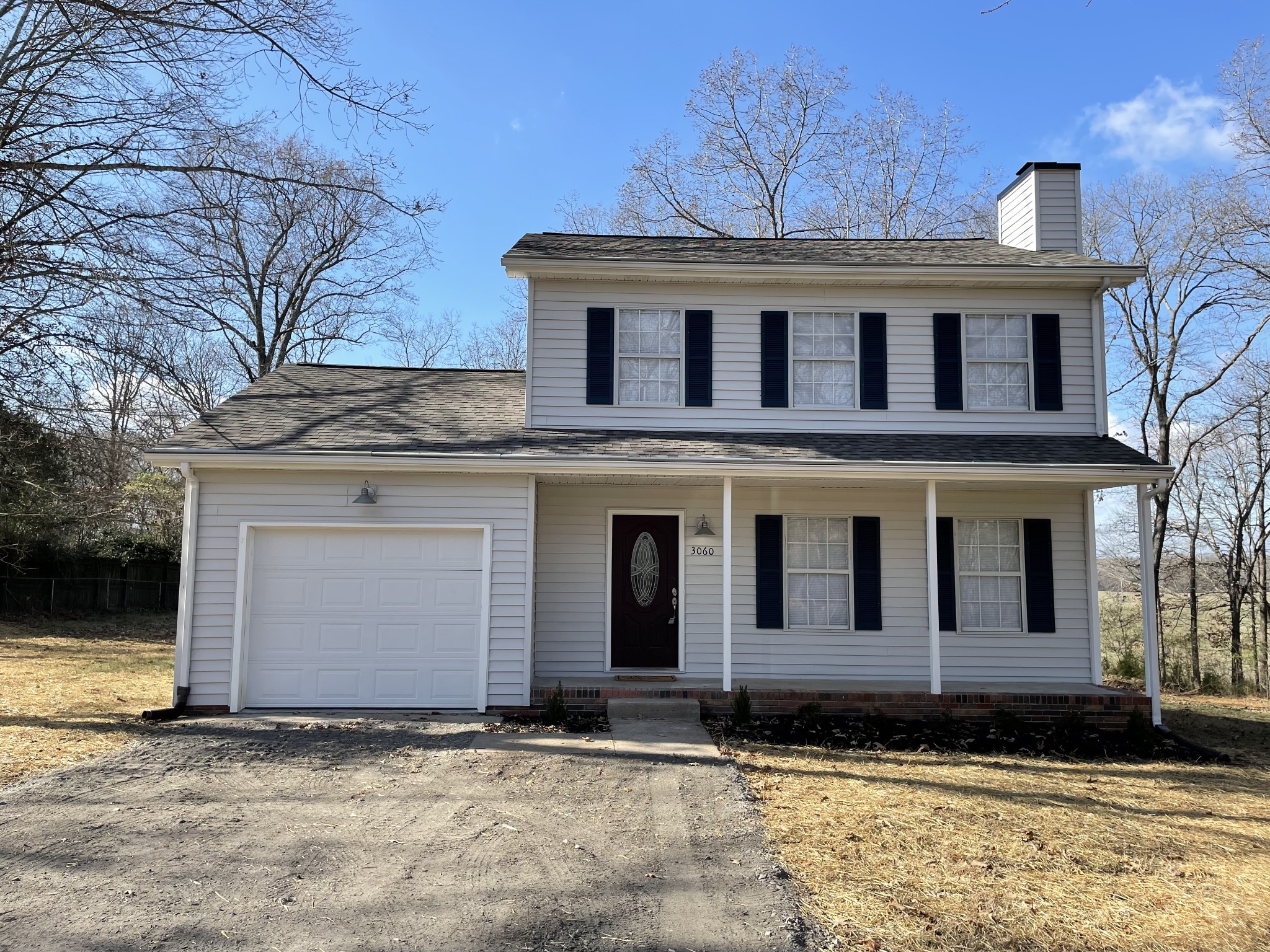 3060 Lylewood Road Woodlawn, TN 37191 - Photo 32 of 56 a front view of a house