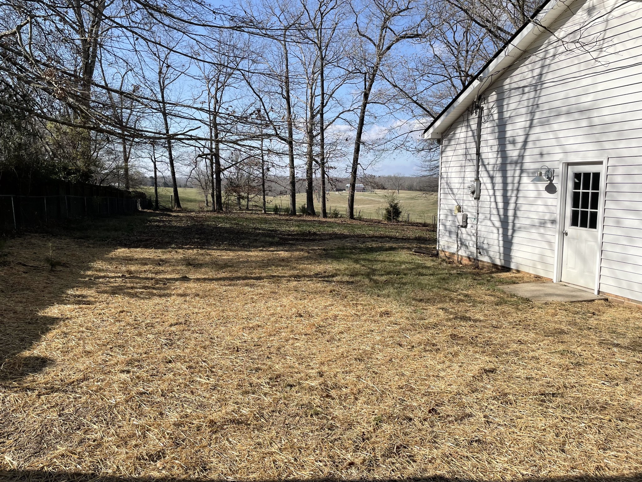 3060 Lylewood Road Woodlawn, TN 37191 - Photo 49 of 56 a view of a backyard of the house