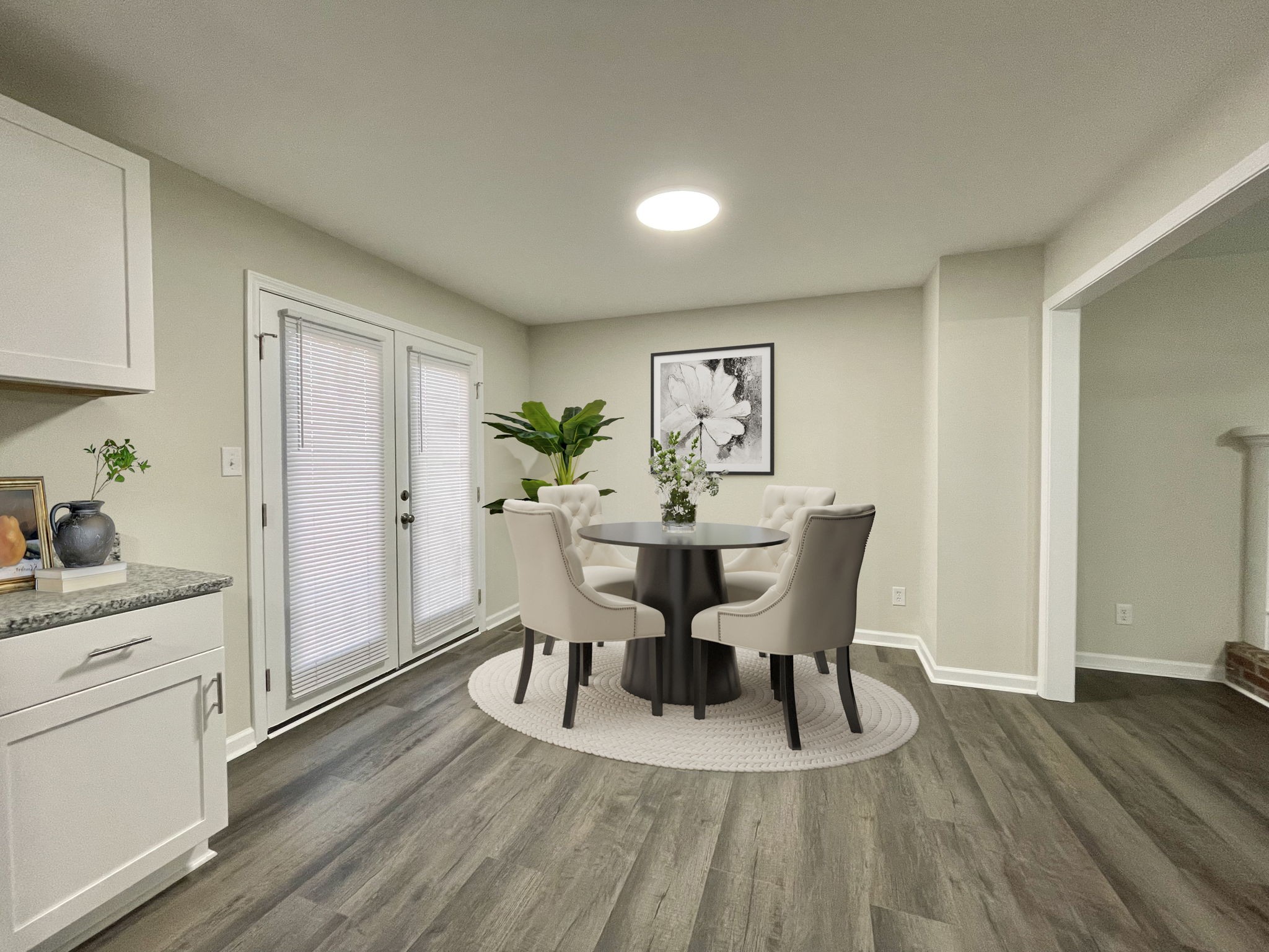 3060 Lylewood Road Woodlawn, TN 37191 - Photo 6 of 56 a view of a dining room with furniture and wooden floor