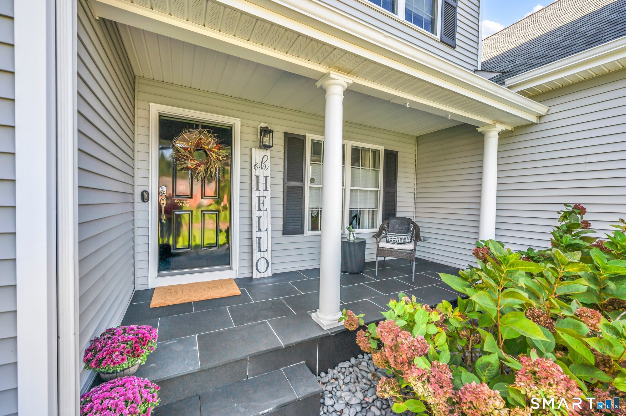 11 Grimes Road Rocky Hill, CT 06067 - Photo 4 of 40 Covered front porch with natural limestone flooring and steps