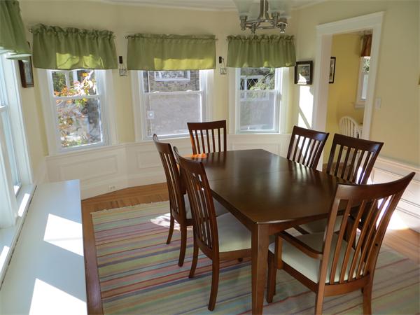 127 Eastbourne Road Newton, MA 02459 - Photo 5 of 16 a view of a dining room with furniture and window