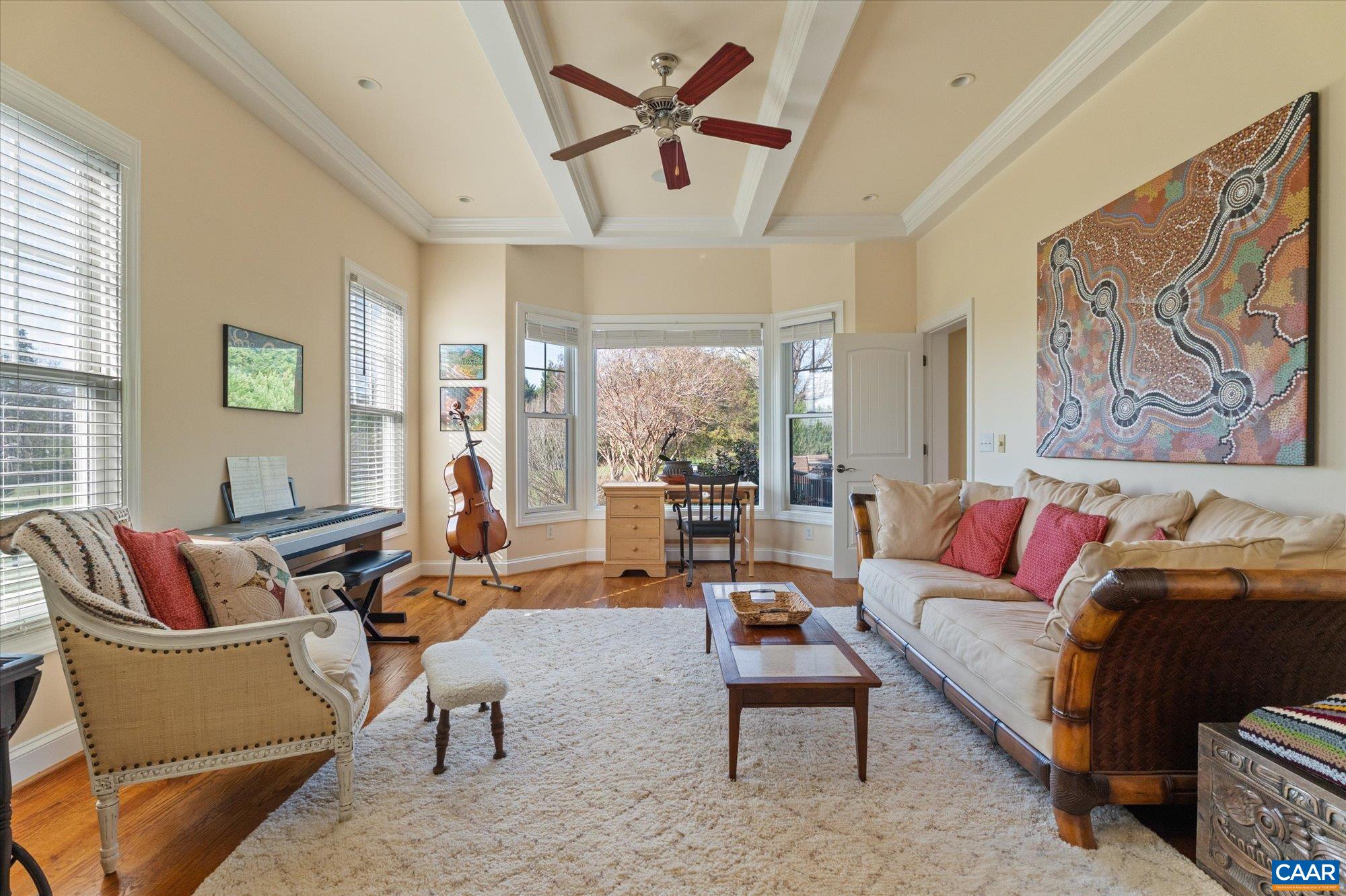 3150 Rocks Farm Court Charlottesville, VA 22903 - Photo 16 of 74 a living room with furniture or couch and a large window