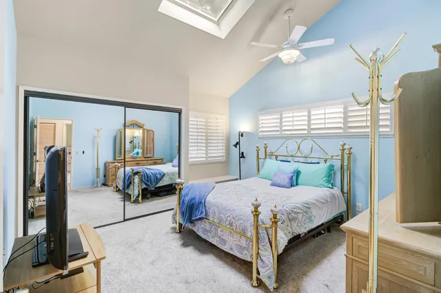 a very nice looking room with a bed