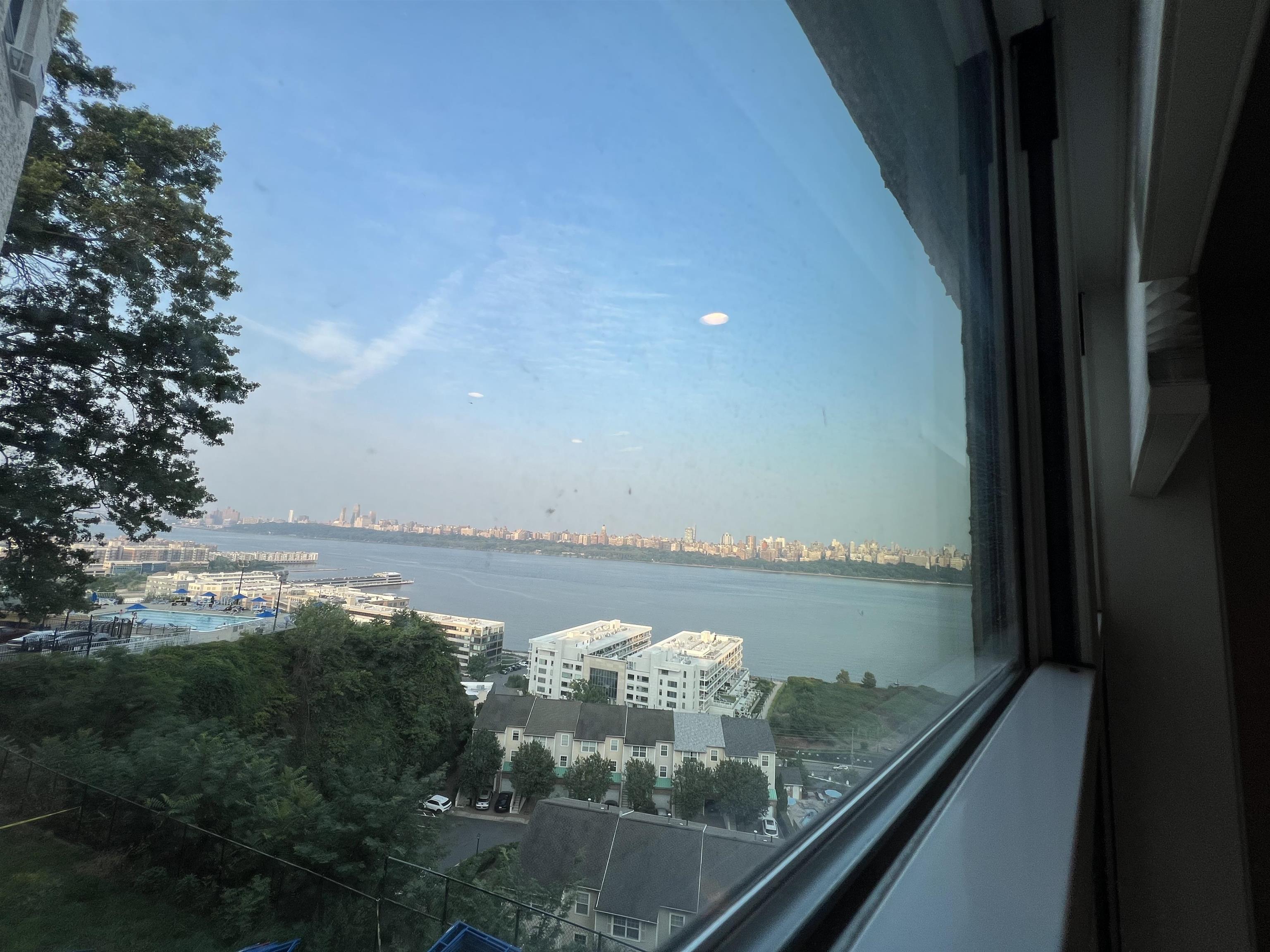 8550 Boulevard East, Unit 3C North Bergen, NJ 07047 - Photo 19 of 25 a view of a lake from a balcony