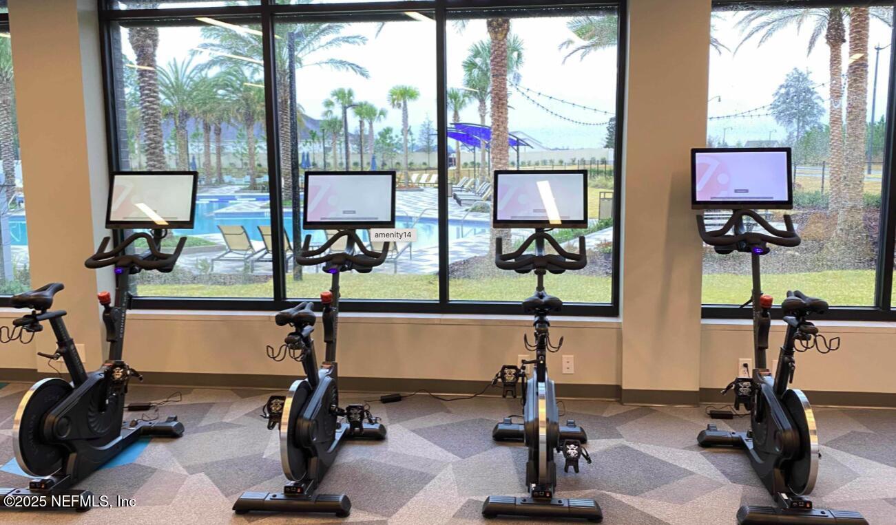 9921 Element Road Jacksonville, FL 32256 - Photo 36 of 37 a view of a room with gym equipment