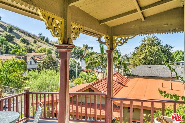 a aerial view of a house