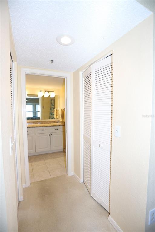6707 Stone River Road, Unit 101 Bradenton, FL 34203 - Photo 12 of 34 a bathroom with a sink a mirror and a bathtub