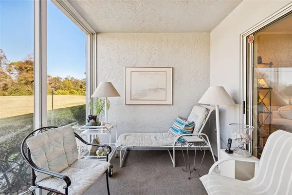 a view of swimming pool with a yard