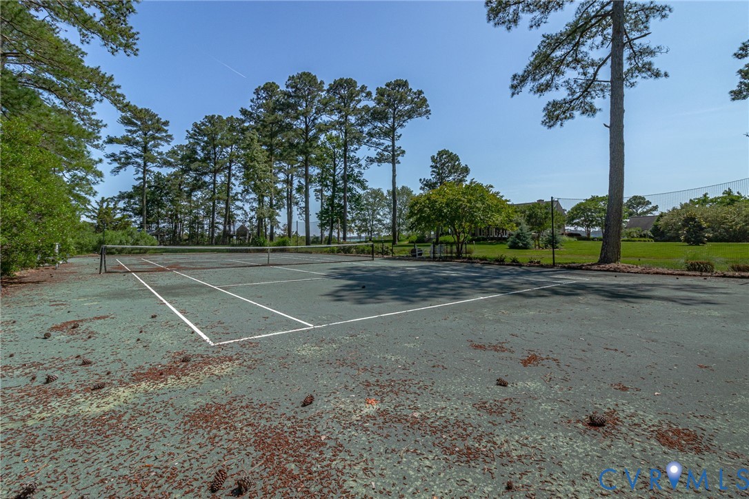 1071 Gum Thicket Road Gwynn, VA 23076 - Photo 12 of 53 a view of a tennis court