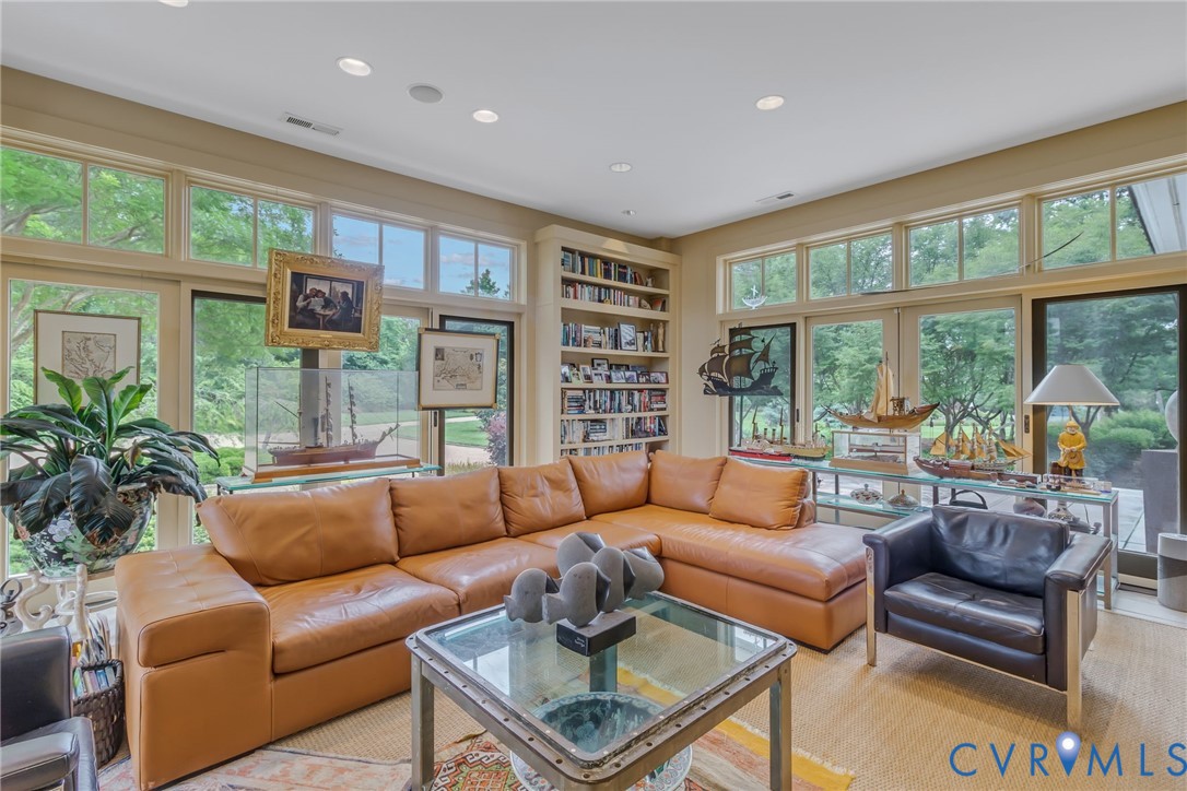 1071 Gum Thicket Road Gwynn, VA 23076 - Photo 23 of 53 a living room with furniture and a large window