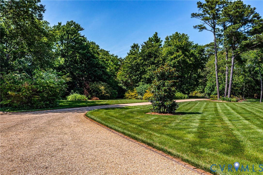 1071 Gum Thicket Road Gwynn, VA 23076 - Photo 47 of 53 a view of a swimming pool with a yard
