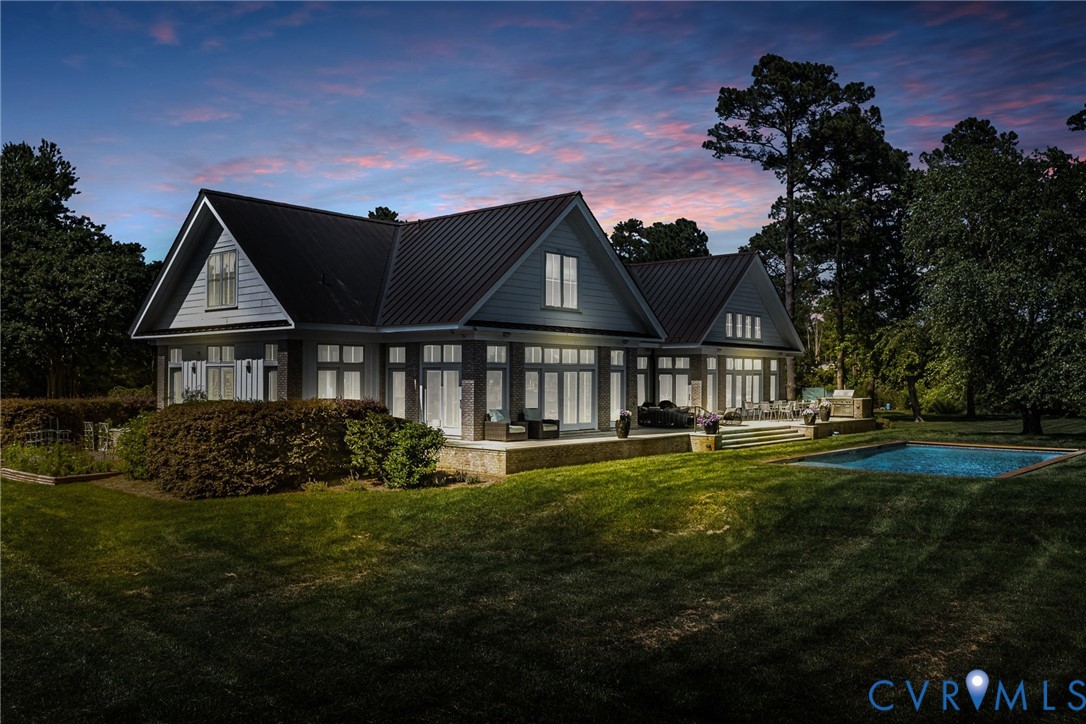 1071 Gum Thicket Road Gwynn, VA 23076 - Photo 51 of 53 a front view of house with yard and green space