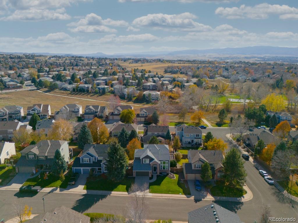 1864 Mountain Maple Avenue Highlands Ranch, CO 80129 - Photo 32 of 35 an aerial view of a city