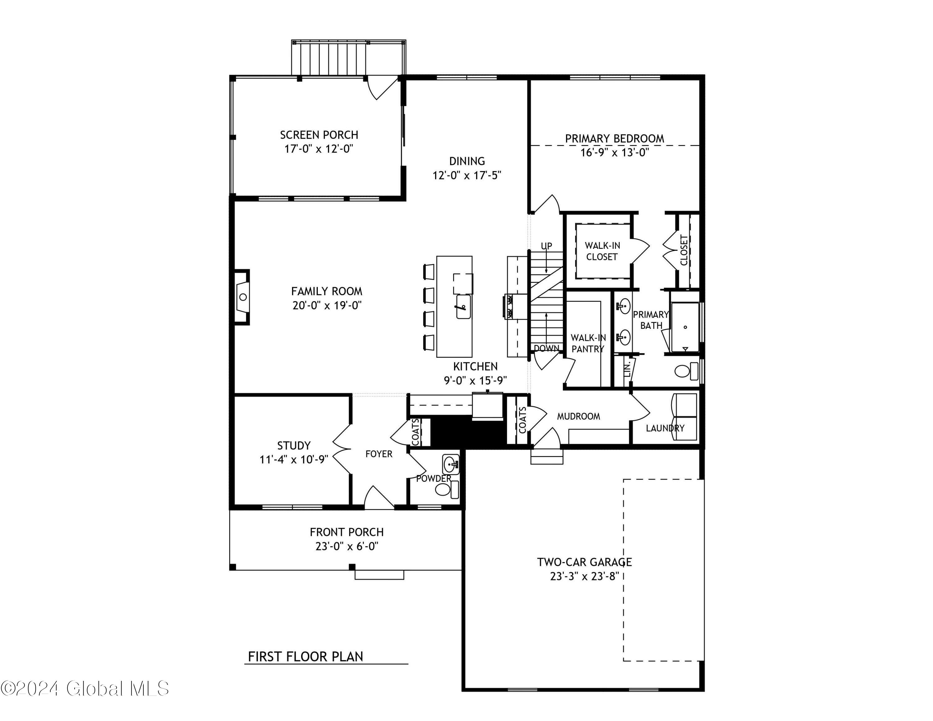 32 Huna Way, Unit LOT 3 Lake George, NY 12845 - Photo 20 of 20 2023-07-31 First Floor Plan (29 Huna Way