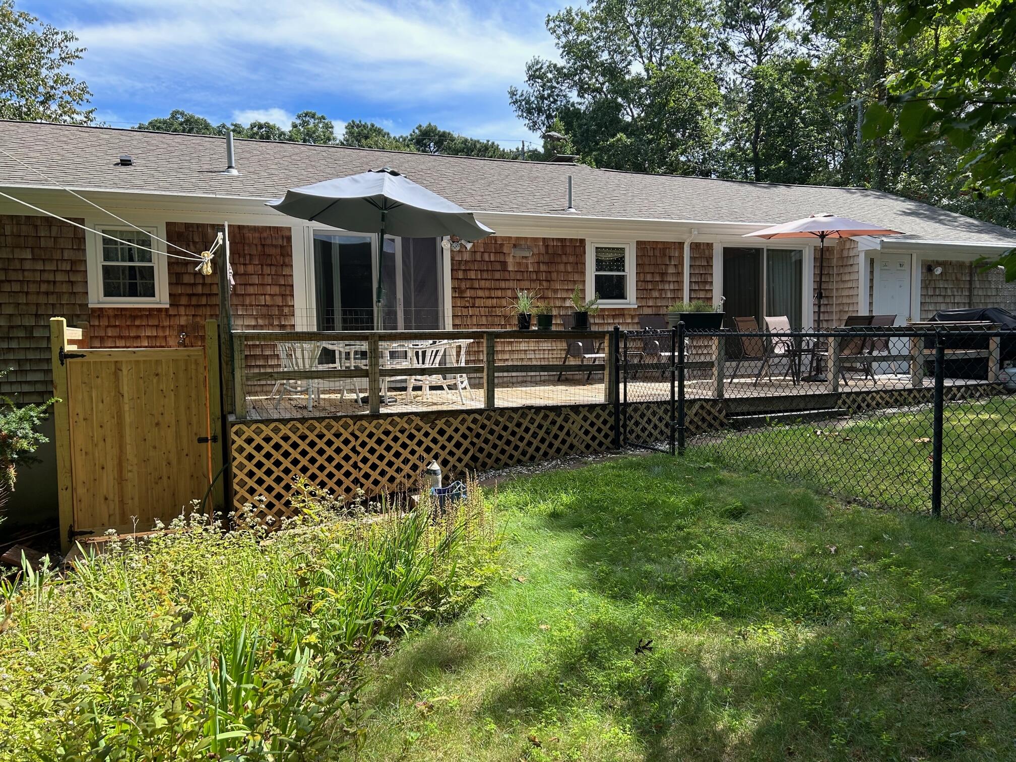 5 Acorn Road Dennis, MA 02638 - Photo 21 of 27 a front view of a house with garden