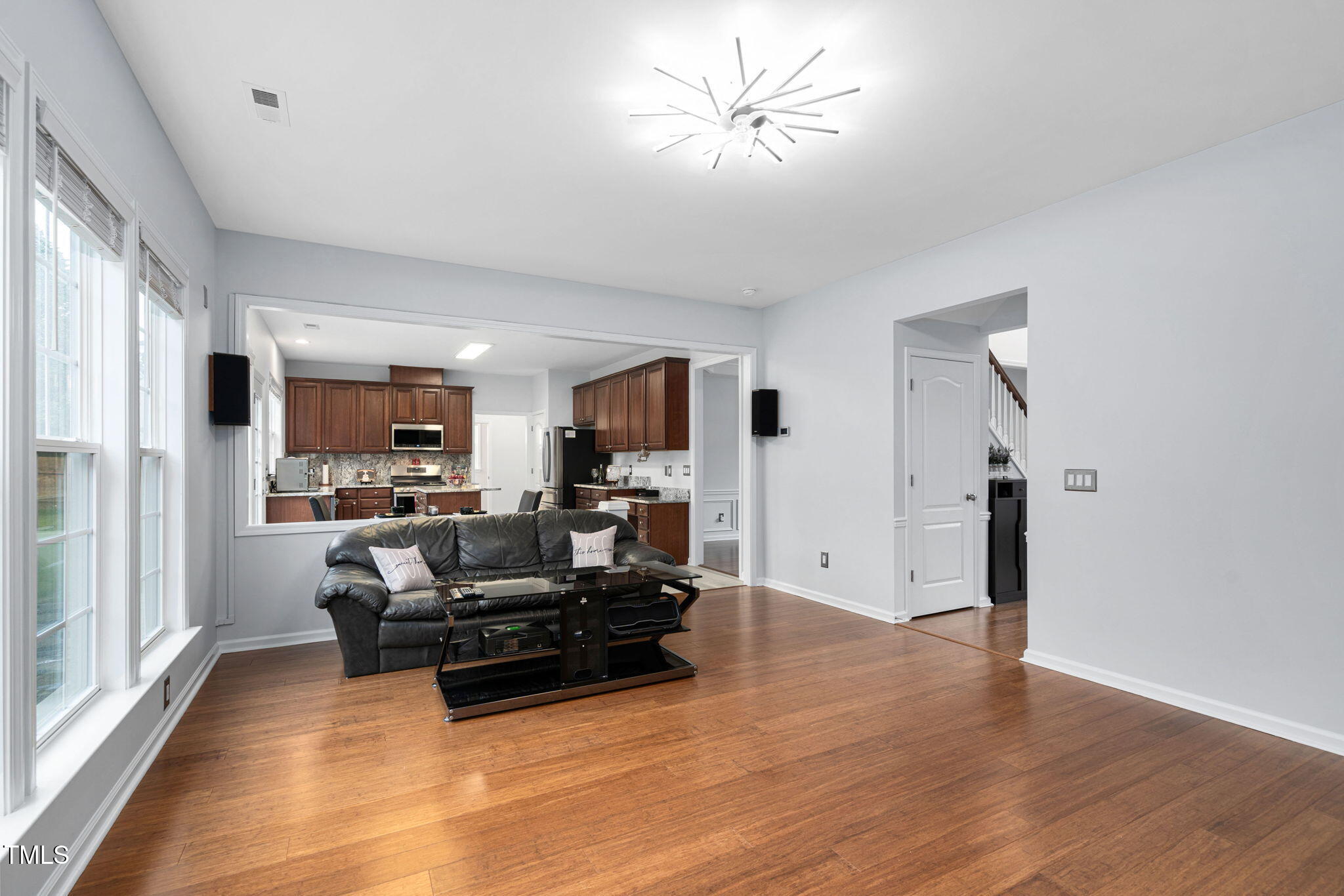 7612 Vista Del Rey Lane Raleigh, NC 27613 - Photo 21 of 73 The Family Room Opens To The Kitchen