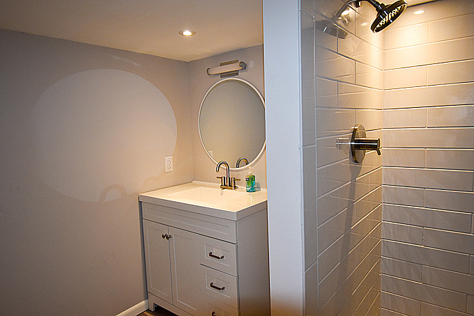 2008 Stanhope Road Springfield, IL 62702 - Photo 15 of 21 a bathroom with a sink shower and a mirror