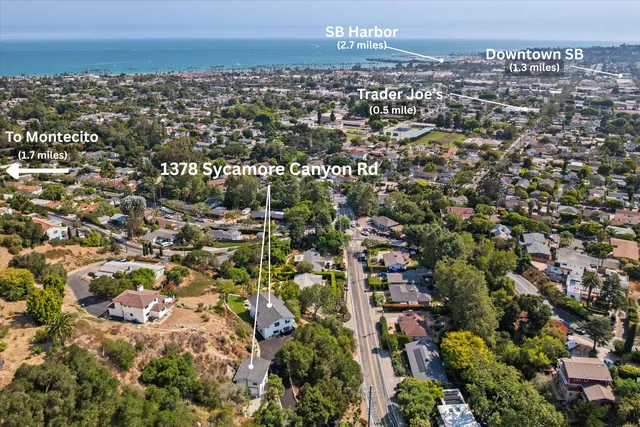 $3,050,000 | 1378 Sycamore Canyon Road, Santa Barbara, CA 93108
