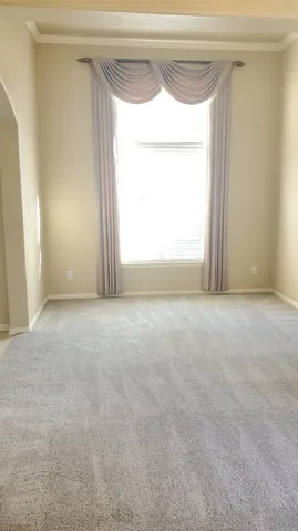 a decorative lighting & window in a room