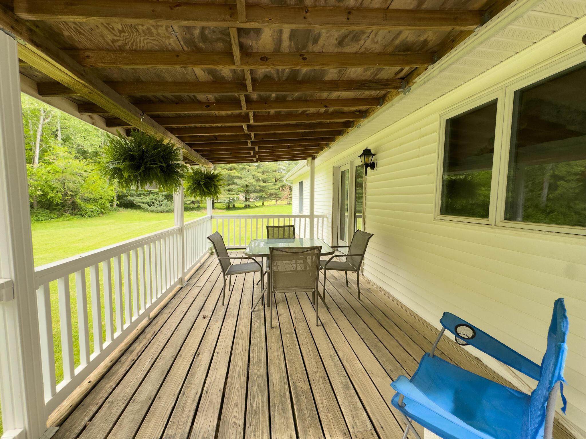 1574 Lick Run Road Chillicothe, OH 45601 - Photo 18 of 40 Back porch