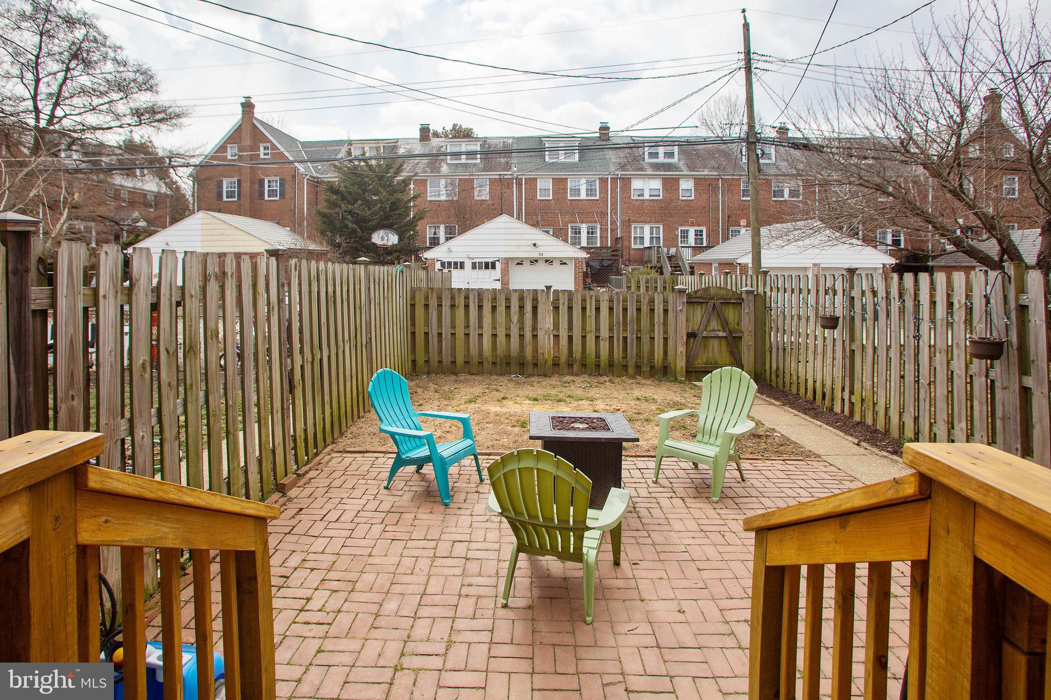 103 Murdock Road Baltimore, MD 21212 - Photo 3 of 41 Great Back Yard with Parking Pad outside of fence