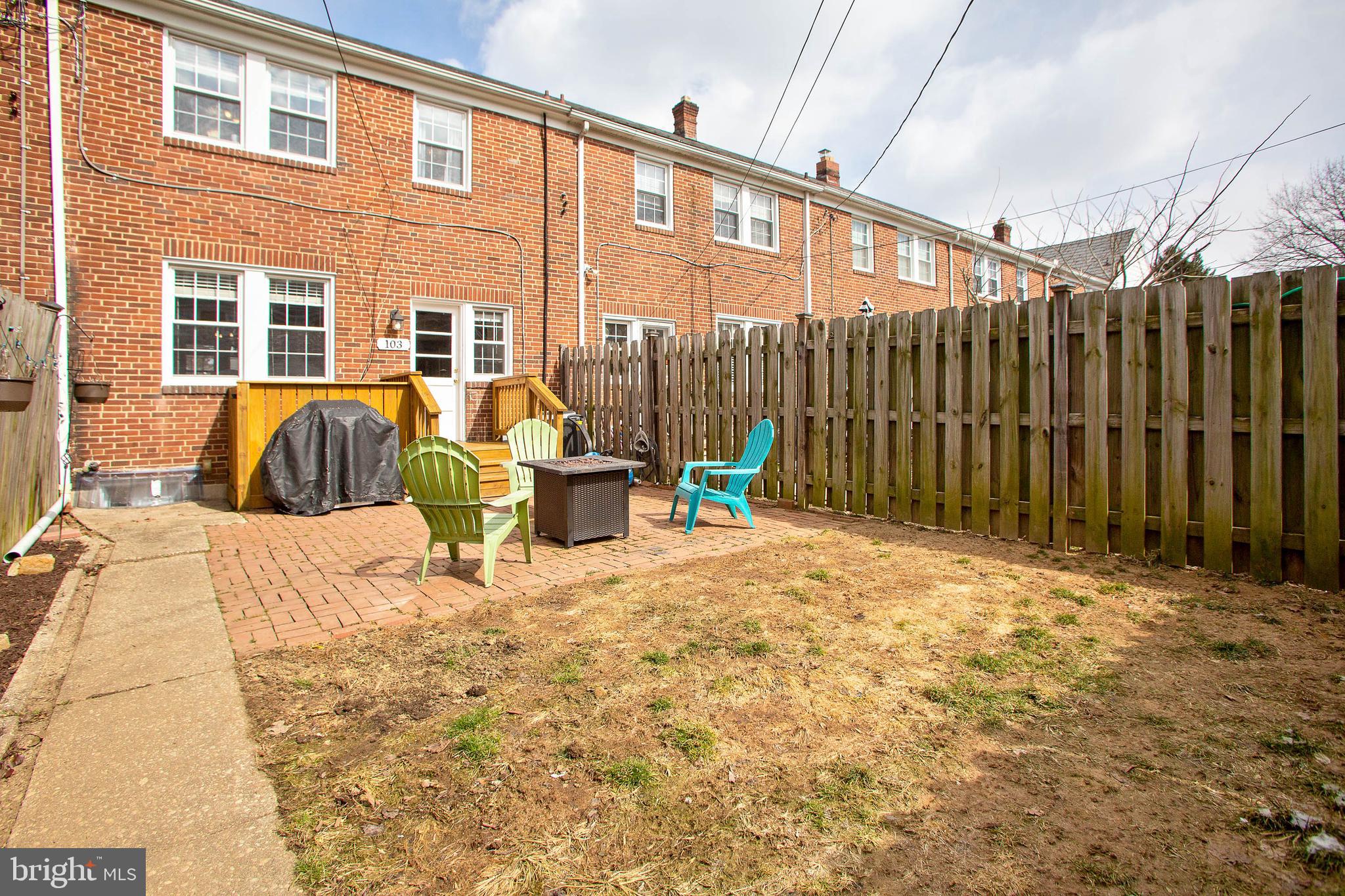 103 Murdock Road Baltimore, MD 21212 - Photo 40 of 41 Level. Private. Parking Pad outside of fenced area