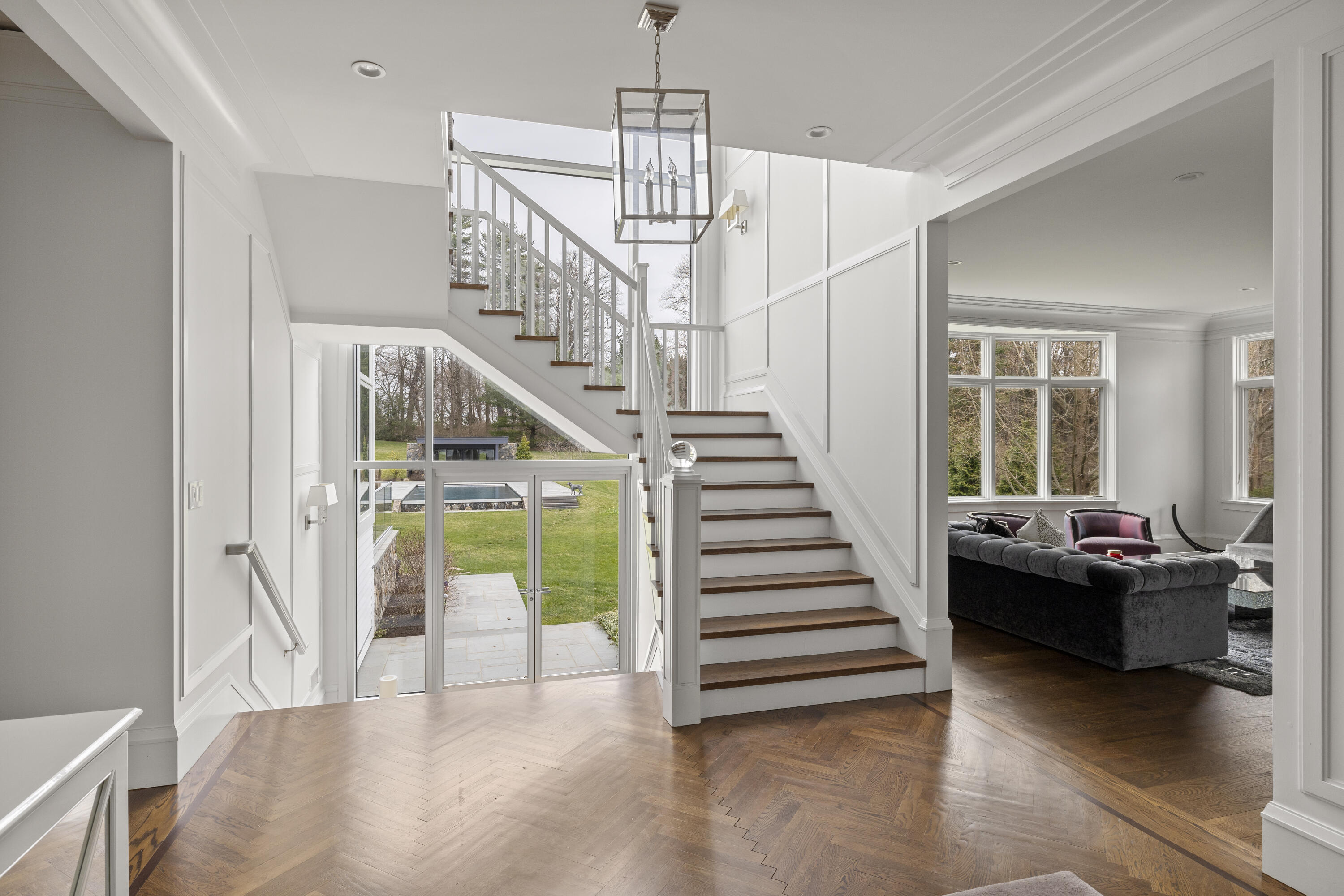 549 Oenoke Ridge New Canaan, CT 06840 - Photo 5 of 54 a view of entryway and hall
